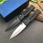 BM530 Hard Nylon Fiberglass Handle 440C Steel Outdoor Folding Tool - Image 7