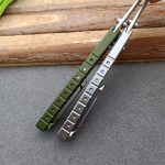 BM781 Green D2 Steel Folding Outdoor Tool - Image 4