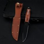 KB2225 Leather Handle Outdoor Tool - Image 4