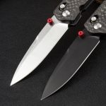 BM485 Carbon Fiber Handle D2 Outdoor Folding Tool - Image 4