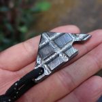 Damascus Pattern Bottle Opener Keychain Backpack Mini EDC Tool - Image 2