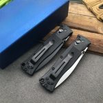 BM530 Hard Nylon Fiberglass Handle 440C Steel Outdoor Folding Tool - Image 11