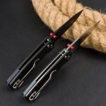 BM485 Carbon Fiber Handle D2 Outdoor Folding Tool - Image 6