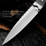 Outdoor 9Cr18 Steel Tool with Double Steel Head and Ebony Handle - Image 6