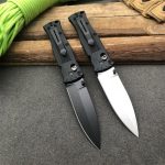 BM530 Hard Nylon Fiberglass Handle 440C Steel Outdoor Folding Tool - Image 9