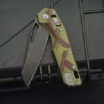 MT Aluminum Alloy M390MK Outdoor Dark Green Folding Tool - Image 3