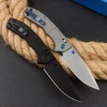 BM748 Titanium Alloy Handle M390 Outdoor Folding Tool - Image 8