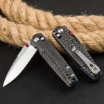 BM485 Carbon Fiber Handle D2 Outdoor Folding Tool - Image 11