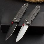 BM485 Carbon Fiber Handle D2 Outdoor Folding Tool - Image 2
