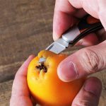 Mini Folding Keychain Wooden Handle Pocket Backpack Tool - Image 8