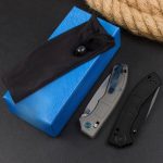 BM748 Titanium Alloy Handle M390 Outdoor Folding Tool - Image 12