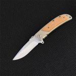 Folding Knife with Durable Wooden Handle for Everyday Self-defense - 图片 13