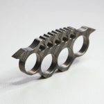 TC4 Titanium Self-Defense Knuckle Duster Compact Tool with Window Breaker - 图片 7