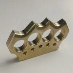 Emergency Self-Defense Brass Knuckle Duster for Personal Security - 图片 3