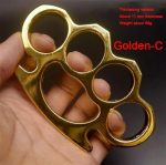 Heavy Duty Brass Knuckle Duster Four Finger Protection Tool - 图片 2