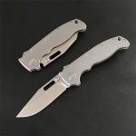 Titanium Alloy Folding Knife Outdoor Camping Hunting - 图片 6