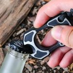 TC4 Titanium One Finger Self-Defense Knuckle Duster for Security - 图片 5