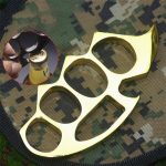 Sturdy Zinc Alloy Knuckle Duster with Practical Bottle Opening Feature