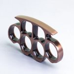 Reinforced Rope Brass Knuckle Duster Four Finger Defense Buckle Tool - 图片 3
