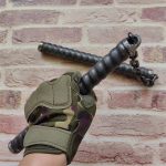 Threaded Hollow Defense Stick with Non-Slip Grip and High-Speed Steel - 图片 14