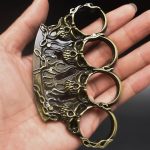 GhostFire Multi-Use Self-Defense Tool with Knuckle Duster and Tiger Fist Ring - 图片 5