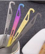 Titan Titanium Spork & Bottle Opener - 图片 7