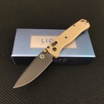 Liome Tactical Folding Blade Survival Knife with Fiber Grip for EDC and Camping - 图片 14