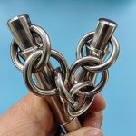 Solid Steel Nunchaku Portable Self-defense - 图片 8