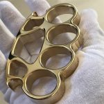 Polished Brass Knuckle Duster Savage Edition Bottle Opener EDC Tool - 图片 10