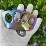 Tough Titanium Alloy Knuckle Duster Self-Defense Tool for EDC - 图片 10