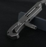 Titanium Wrench Screwdriver Pry Bar EDC Multitool Bottle Opener Stress Reliever - 图片 6
