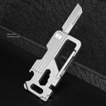 Titanium Damascus Multi Tool Knife Screwdriver EDC Gear