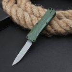 Stonewashed Blade Mini Pocket Knife with Zinc Aluminum Handle for Outdoor - 图片 2
