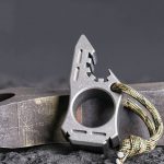 Stylish Titanium Knuckle Duster for Self-defense and EDC Use - 图片 3