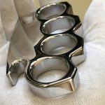 The King Classic High-Gloss Steel Knuckle Duster for Everyday Protection - 图片 10
