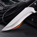 Outdoor Survival Fixed Blade Knife with Knuckle Duster Protection - 图片 5