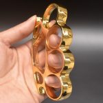 Tactical Brass Knuckles Duster for Quick Defense and Window Break - 图片 8
