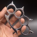 Brass Knuckles Duster Hedgehog Style Self-Defense Tool for EDC - 图片 8