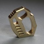 Solid Brass Knuckle Duster Finger Buckle Self-Defense Window Breaker EDC - 图片 5
