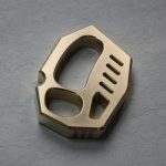 Solid Brass Knuckle Duster Finger Buckle Self-Defense Window Breaker EDC