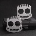Smile Steel Knuckle Duster Multifunctional Self-Defense Window Breaker EDC Tool