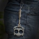 Smile Steel Knuckle Duster Multifunctional Self-Defense Window Breaker EDC Tool - 图片 4