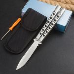 BM42 BM43 BM47 Sanding-finish Portable Balisong Knives - 图片 8