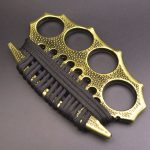 StreetGuard Four-Finger Brass Knuckles Duster and Window Breaker for Tactical Defense - 图片 3