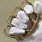 Polished Brass Knuckle Duster Savage Edition Bottle Opener EDC Tool - 图片 12