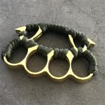 Tactical Brass Knuckles Duster for Quick Defense and Window Break - 图片 2