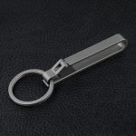 Titanium Waist Clip Sports Keychain Lightweight Men’s Belt Holder - 图片 7
