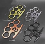 ControlEdge Brass Knuckles Duster for Personal Defense and Emergency Use - 图片 5