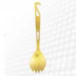 Titan Titanium Spork & Bottle Opener - 图片 10