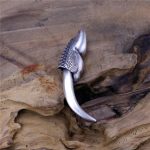 Self Defense Carved Claw Necklace Pendant for Backpack EDC Decoration - 图片 6